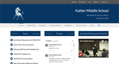 Desktop Screenshot of kahler.lcsc.us