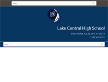 Tablet Screenshot of lake-central.lcsc.us