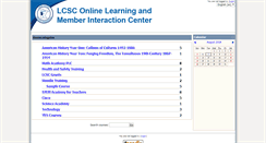 Desktop Screenshot of moodle.lcsc.org